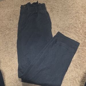 Womens Paper Bag Waist Trousers, Size 10 Nwot